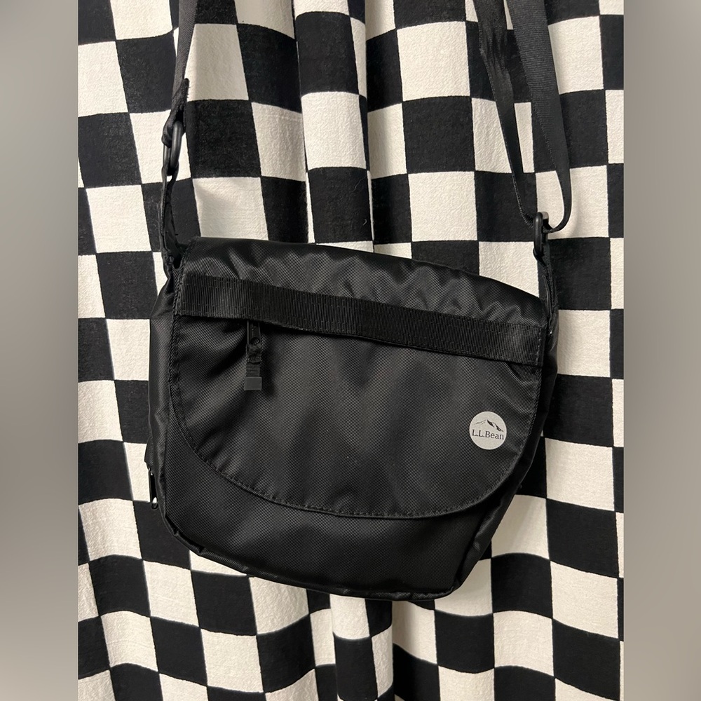 L.L. Bean Black Crossbody Bag